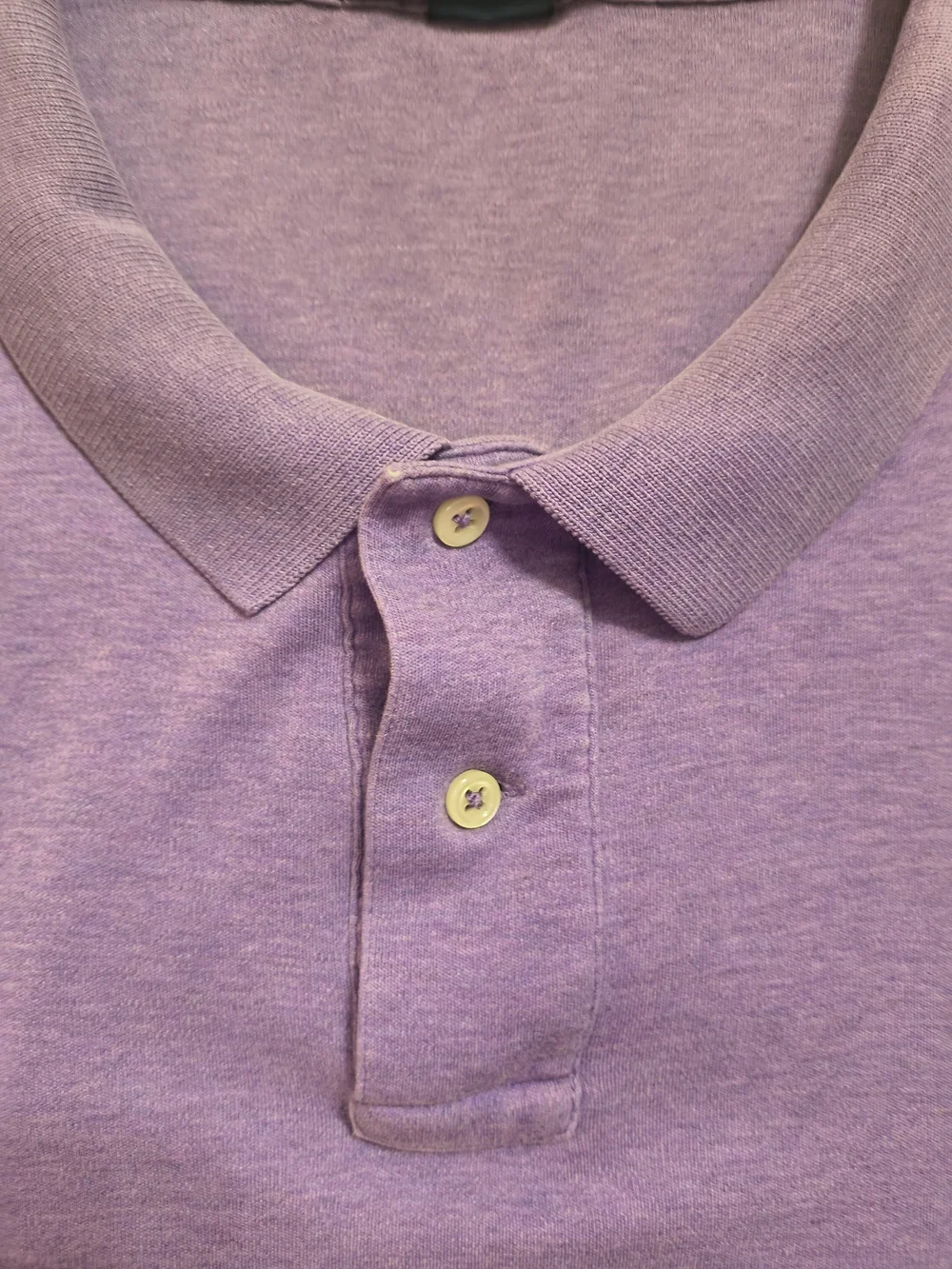 Polo by Ralph Lauren Lavender Short-Sleeve Polo with Yellow Pony